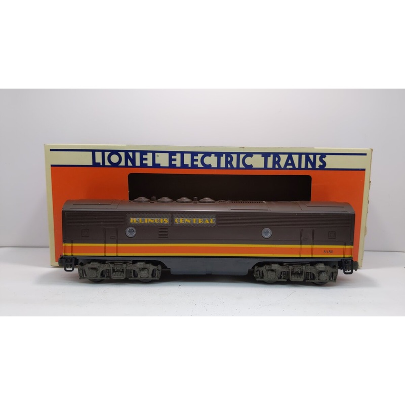Lionel 6-8581 O Gauge Illinois Central F3 Dummy B Unit Diesel Locomotive LN/Box