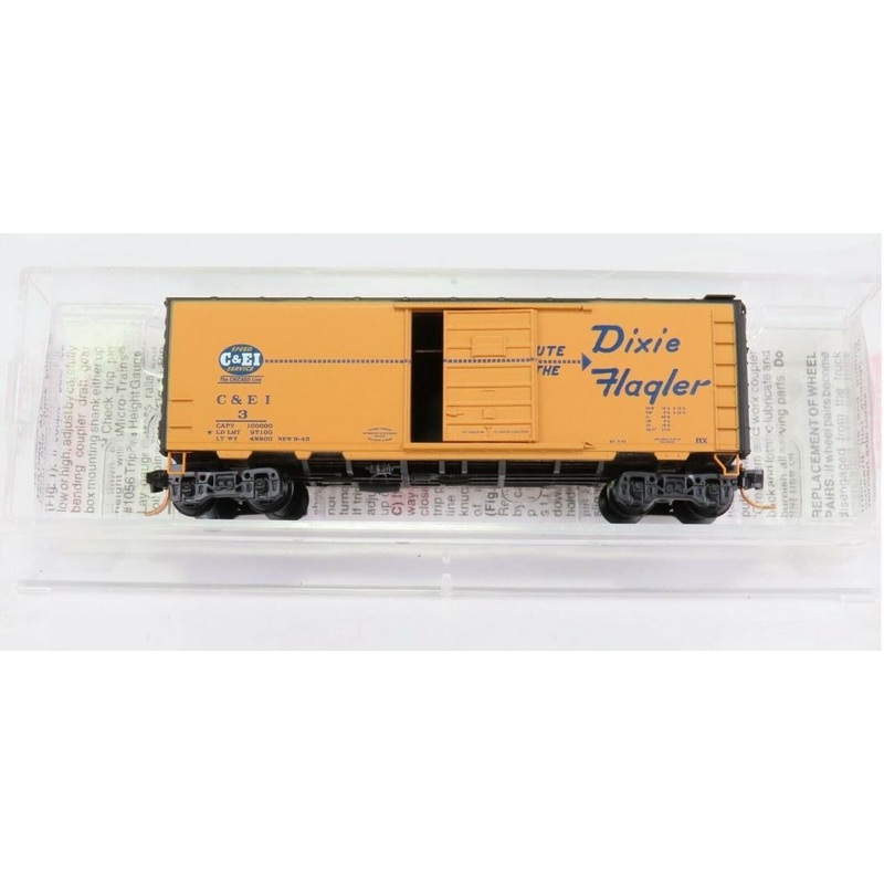 Micro-Trains 02000703 N Chicago & Eastern Illinois 40′ Single Door Boxcar #3 LN/Box