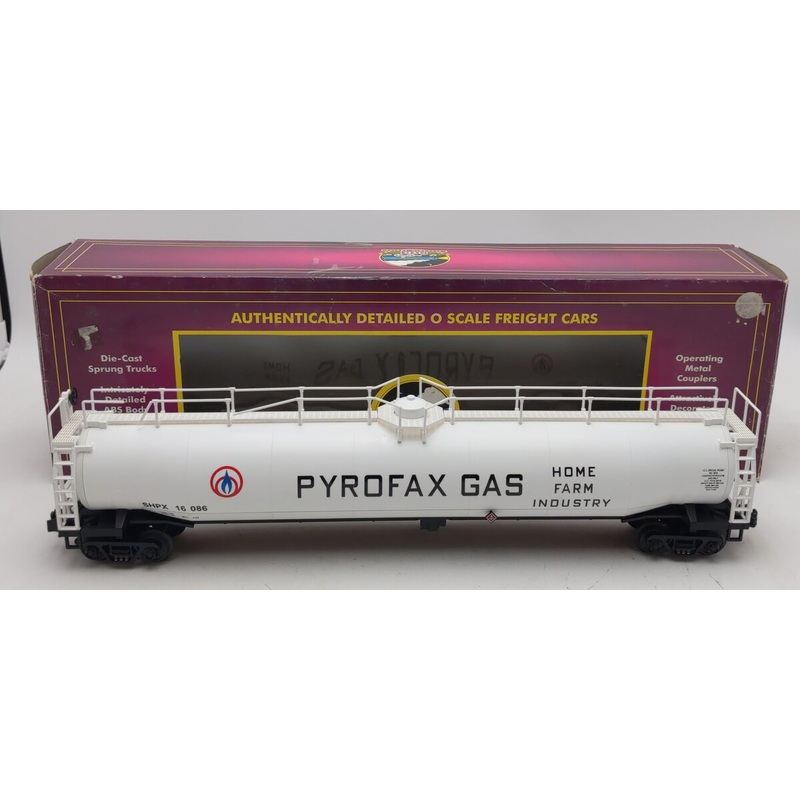 MTH 20-96007 O Pyrofax Gas 33K Gallon Tank Car #16086 LN/Box