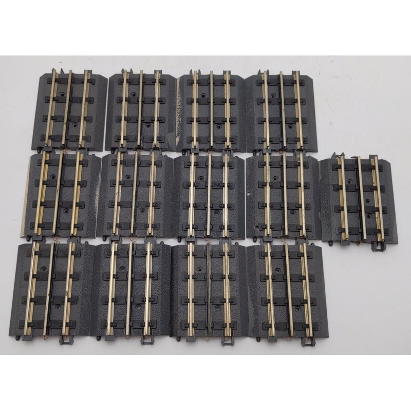 MTH 40-1018 RealTrax 3.5 Inch Straight Track Hollow Rails [13] EX