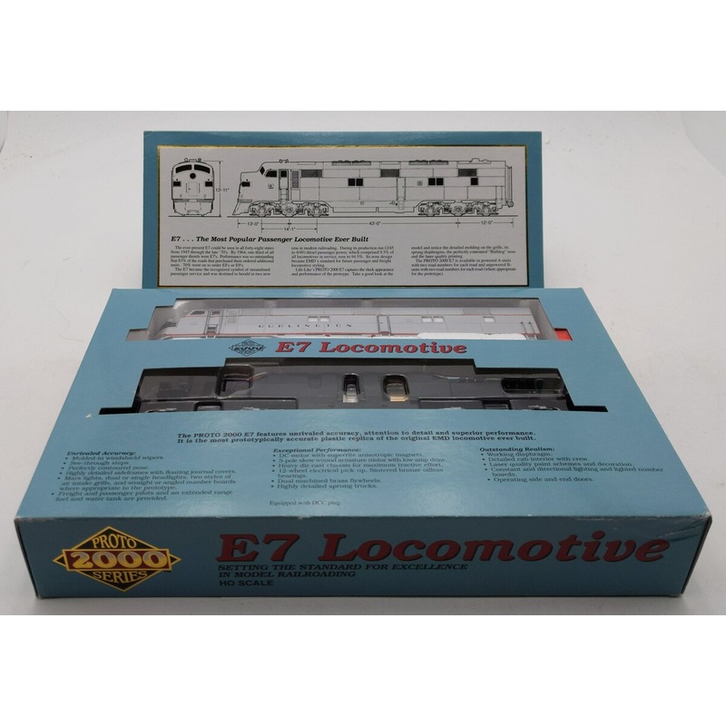 Proto 2000 21076 HO Scale CB&Q E7 Diesel Locomotive #9920B MT/Box