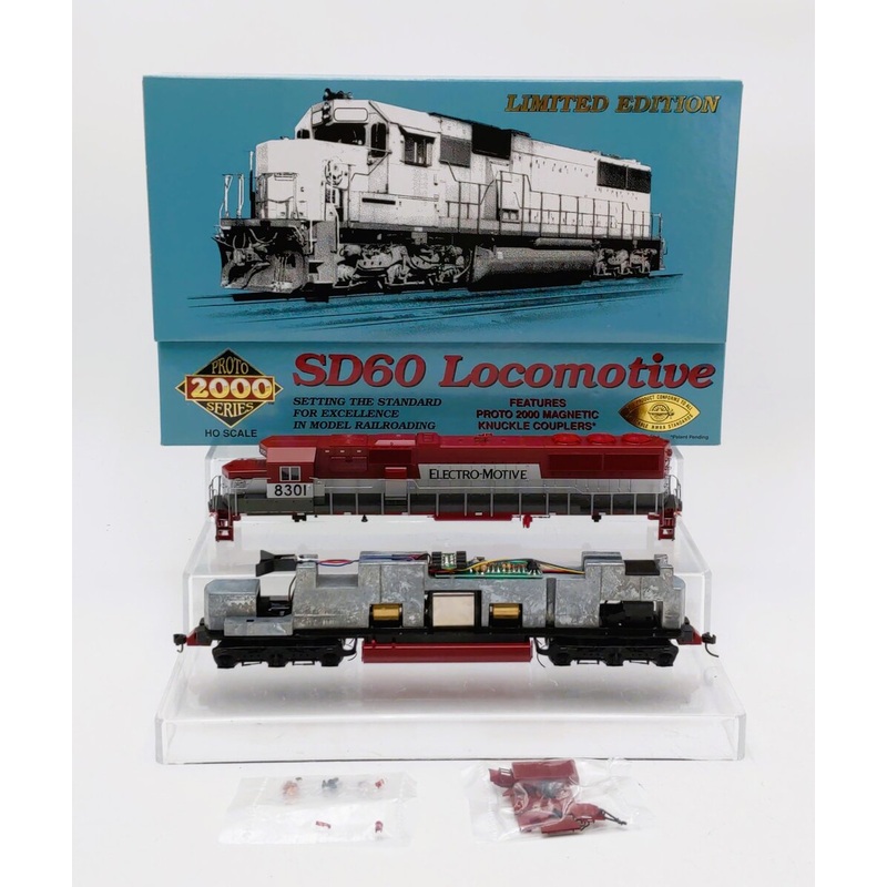 Proto 2000 23505 HO Scale EMD SD60 Diesel Locomotive #8301 MT/Box