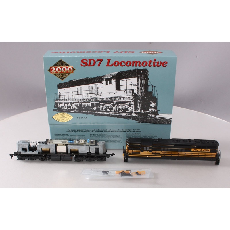 Proto 2000 8012 HO Scale D&RGW EMD SD7 Diesel Locomotive #5302 NIB