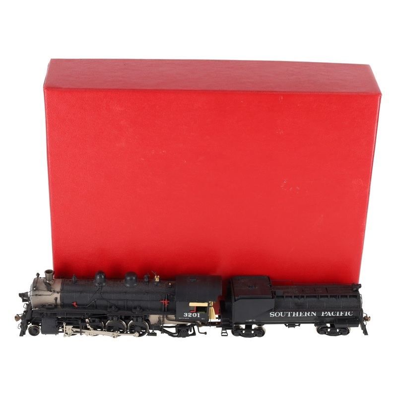 Sunset Models HO BRASS SP 2-8-2 MK-2 Steam Locomotive & Tender -Painted LN