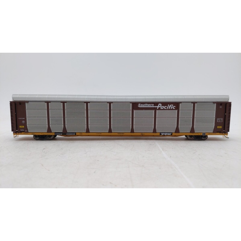 Walthers 932-40102 HO Southern Pacific Bi-Level Enclosed Auto Carrier #159828 EX