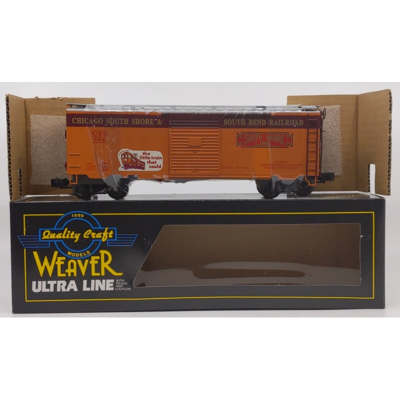 Weaver 504 O Gauge CSS & South Bend Railroad Boxcar (3-Rail) LN/Box