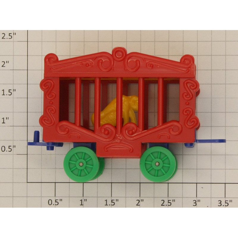 American Flyer 643-AC Gilbert S Gauge #643 Allied Circus Cage with Yellow Ape