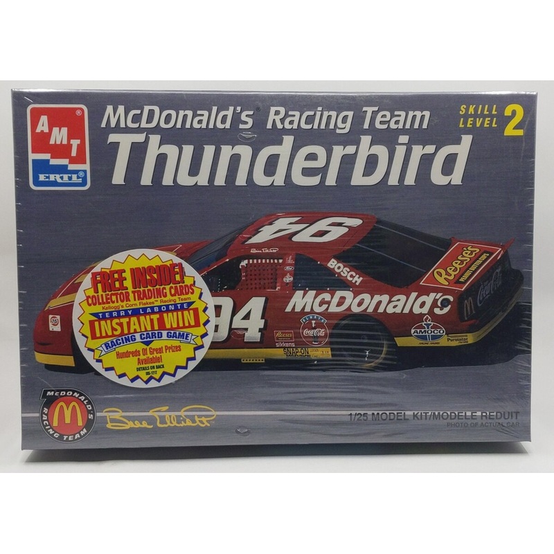 AMT 8188 1:25 McDonald’s Racing Team Thunderbird model kit