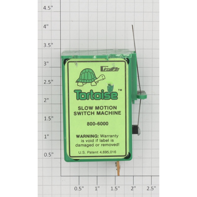 Circuitron 800-6000 Tortoise Slow Motion Switch Machine with Minor Case Damage