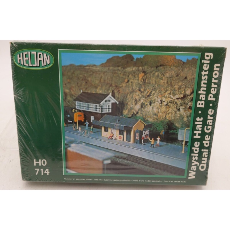 Heljan 714 HO Scale Wayside Halt Plastic Building Kit
