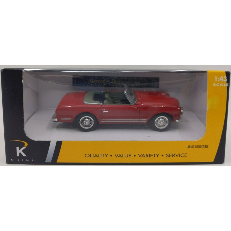 K-Line K94103-101DC 1:43 Mercedes Benz 280SL (1968) Die Cast Car