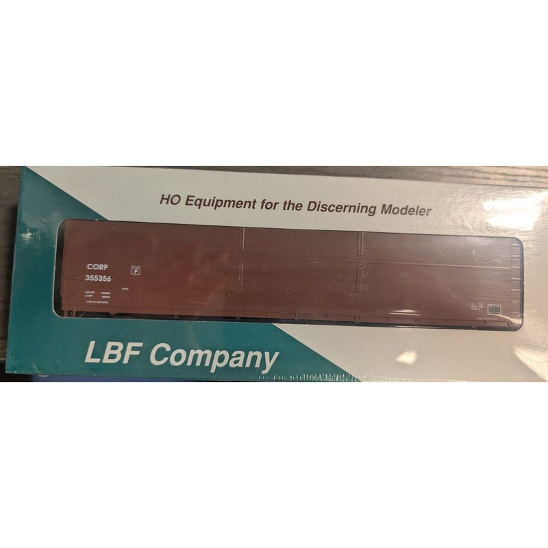 LBF 1004-9 HO Scale CORP 62′ Wood Chip Gondola #355356 Kit