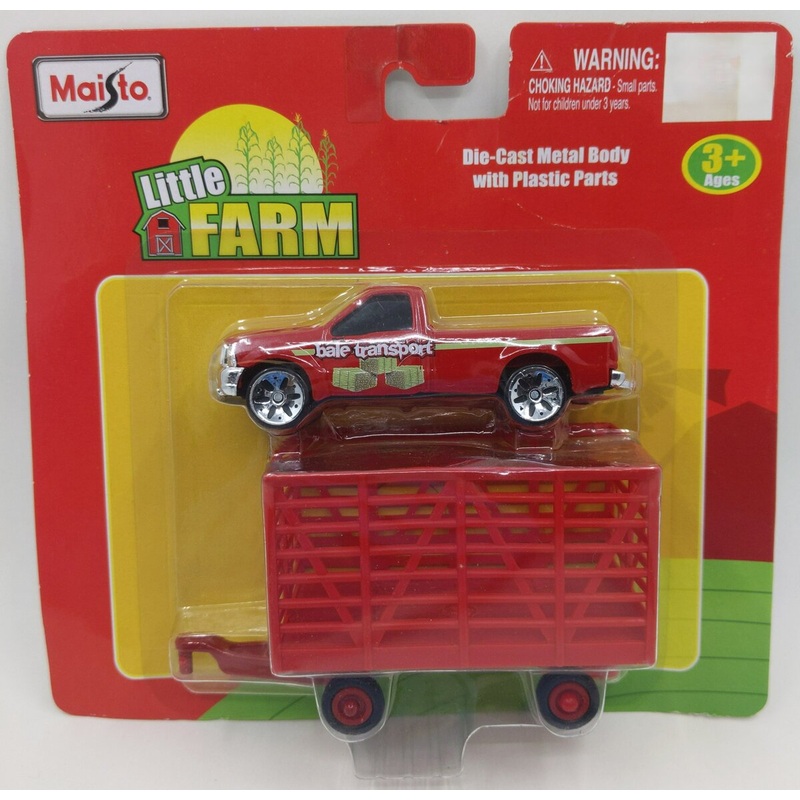 Maisto 15109 Little Farm Truck and Trailers Die Cast
