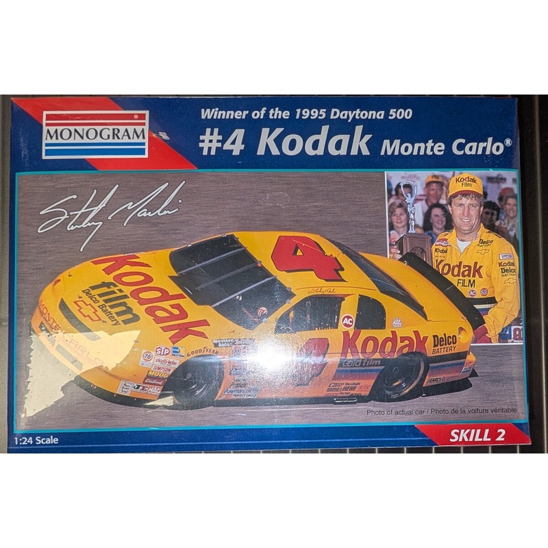 Monogram 2448 #4 Kodak Monte Carlo Model Kit