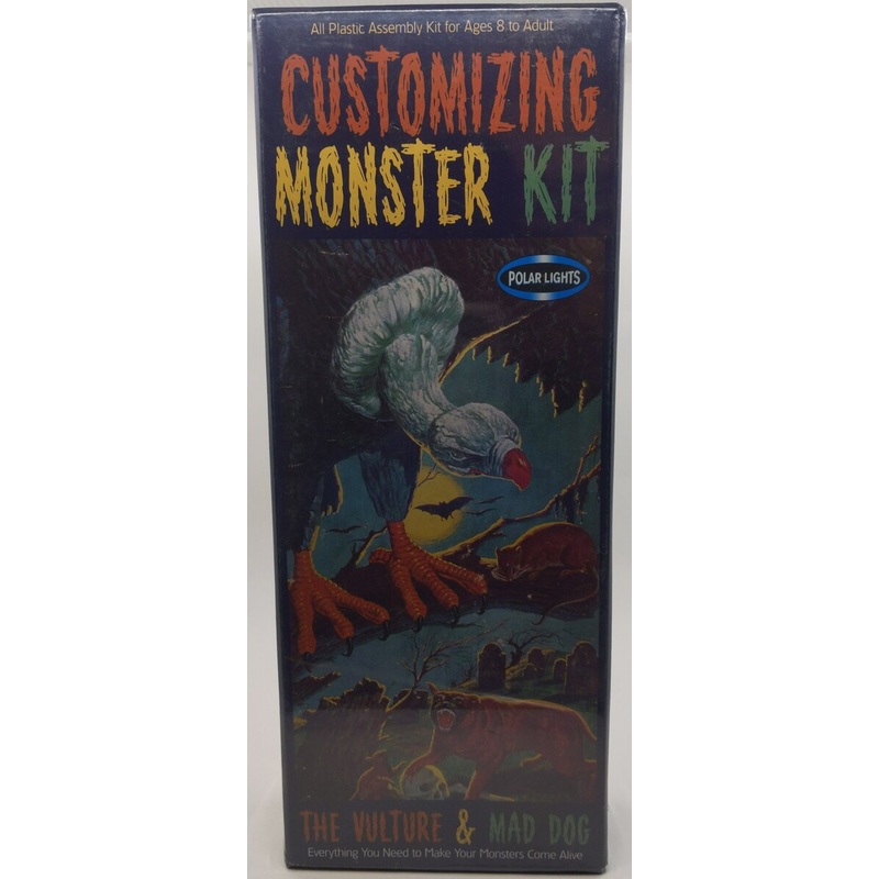 Polar Lights 5021 Vulture & Mad Dog Monster Customizing Model Kit