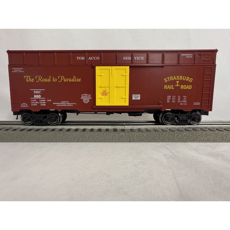RMT 86499-40 O Strasburg Railroad 40′ Tobacco Car