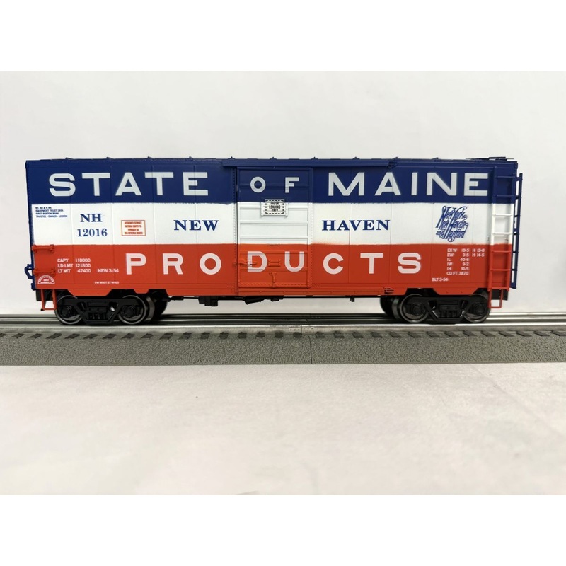 RMT 96449 O New Haven Red/White/Blue 40′ Boxcar