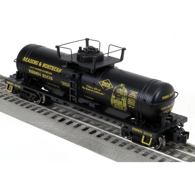 RMT 96812-2 O Reading & Northern Black Single Dome Tank Car #2102