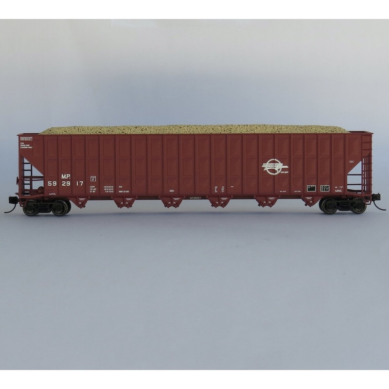 Trainworx Inc. 27003-07 N Mo-Pac Greenville 7000 Cu Ft Wood Chip Hopper #592829