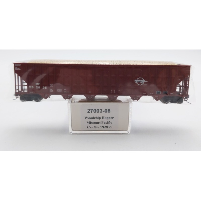Trainworx Inc. 27003-08 N Mo-Pac Greenville 7000 Cu Ft Wood Chip Hopper #592835