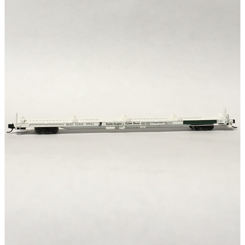 Trainworx Inc 28516-07 N SOO Line 85 Pullman Standard Flat Car #5791