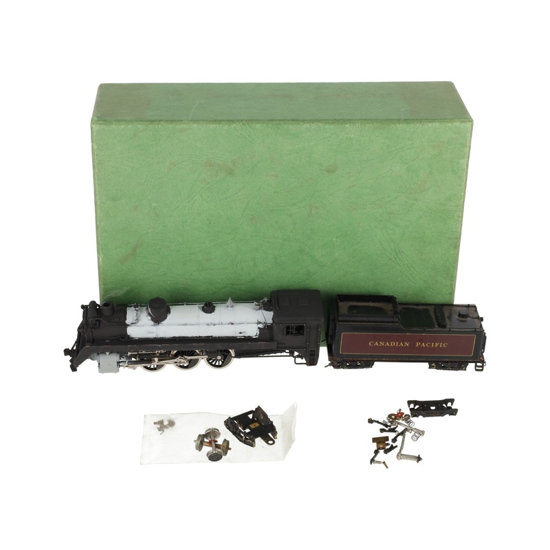 Van Hobbies HO BRASS CPR 4-6-2 G3-Pacific Steam Loco & Tender Shells – painted/Box