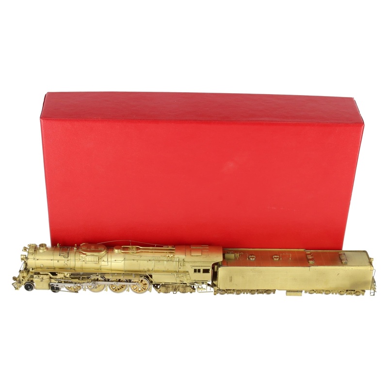 Westside Model Co. HO Scale BRASS ATSF 4-8-4 2900 Steam Locomotive & Tender EX