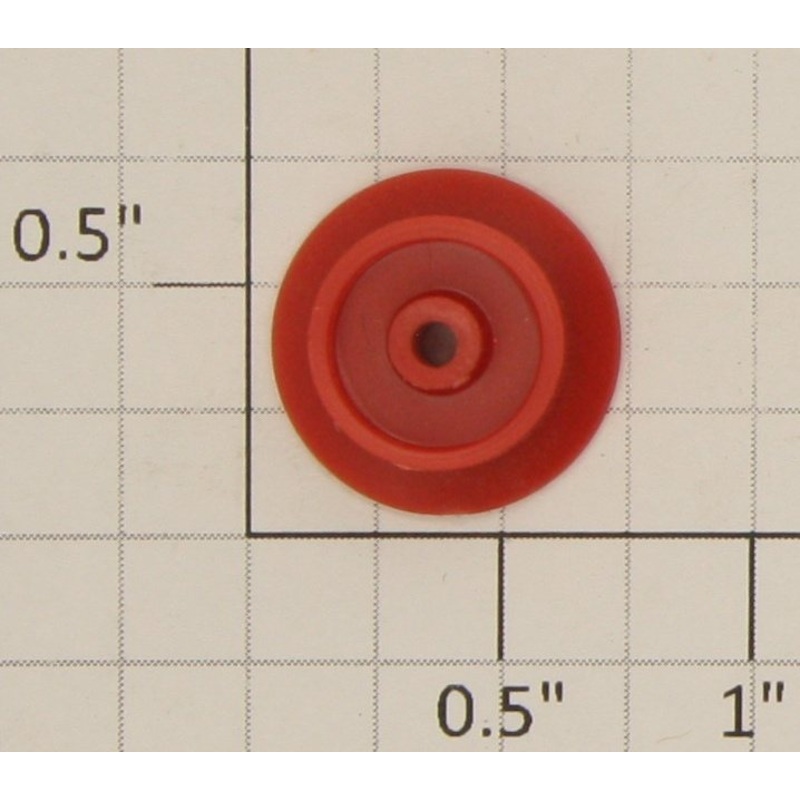 American Flyer PA9990E Franklin / Washington Red Plastic Front Wheel