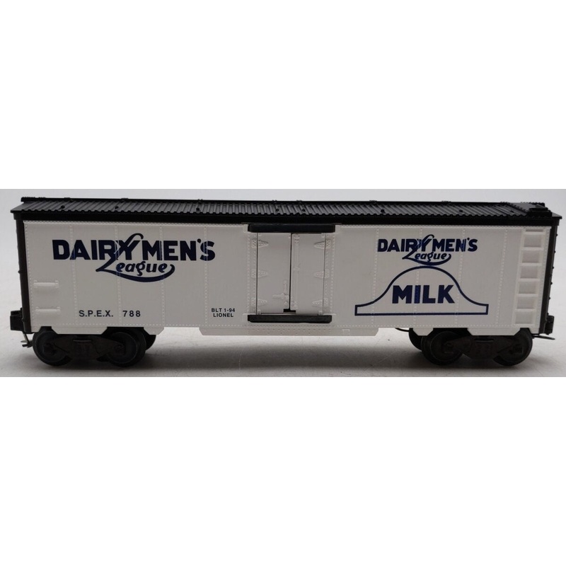 Lionel 6-19818 O Gauge Dairymens League Operating Milk Car #788 LN