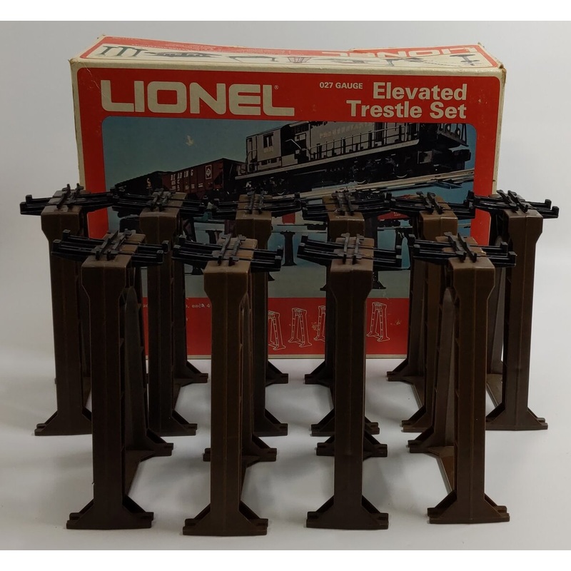 Lionel 6-2111 O Gauge Elevated Trestle Set LN/Box