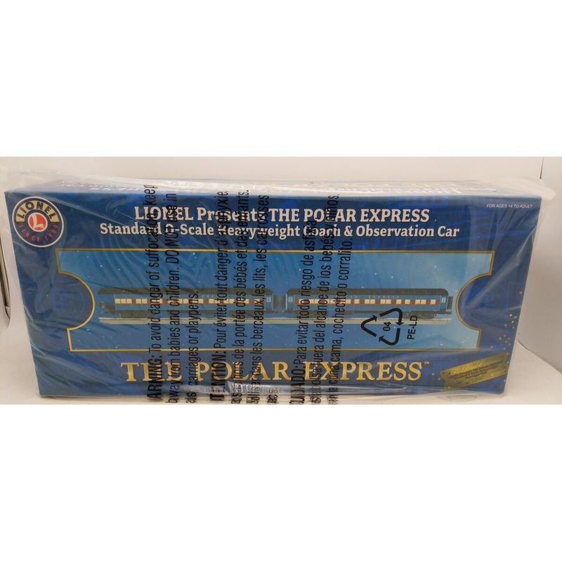 Lionel 6-25575 Polar Express Scale Passenger Car (Set of 2) MT/Box