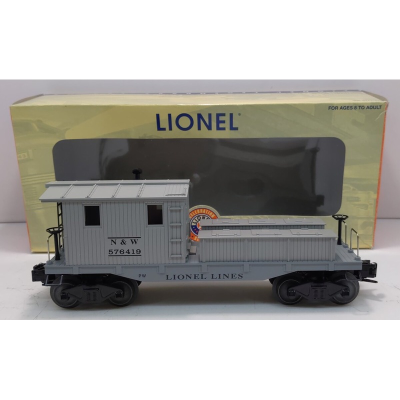 Lionel 6-29718 PWC 6419 O Gauge Norfolk and Western Illuminated Caboose #576419 LN/Box