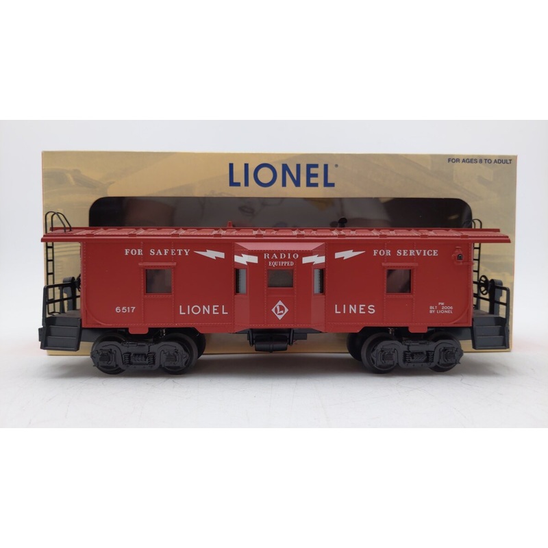 Lionel 6-29722 Lionel Lines Illuminated Bay Window Caboose EX/Box