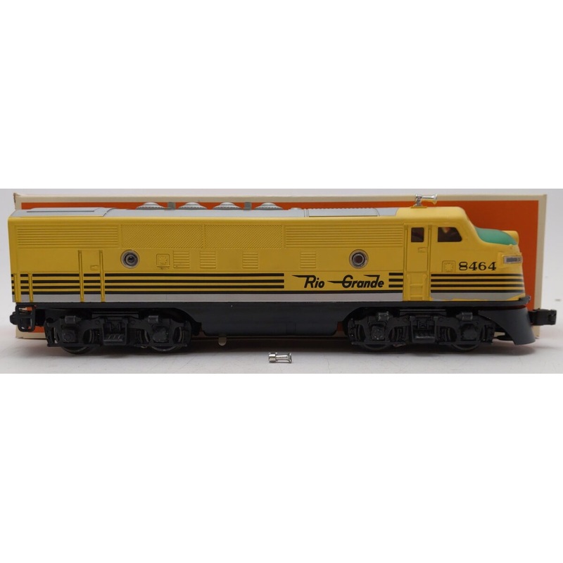 Lionel 6-8464 O Gauge Rio Grande F3 A Powered Diesel Locomotive #8464 EX/Box