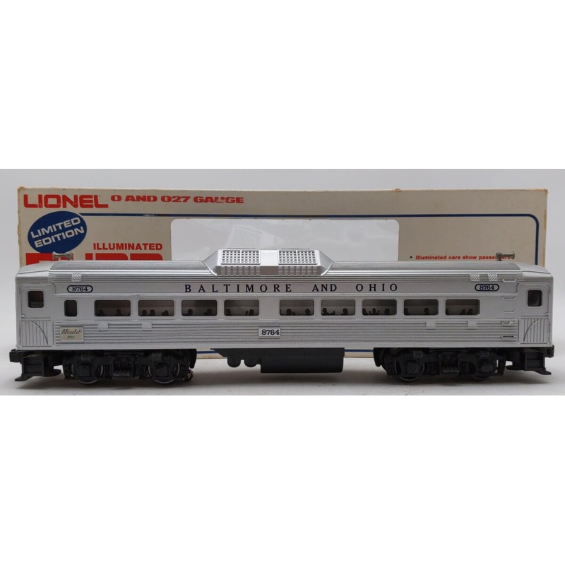 Lionel 6-8764 O Gauge Baltimore & Ohio Budd Powered  Passenger Car #8764 EX/Box