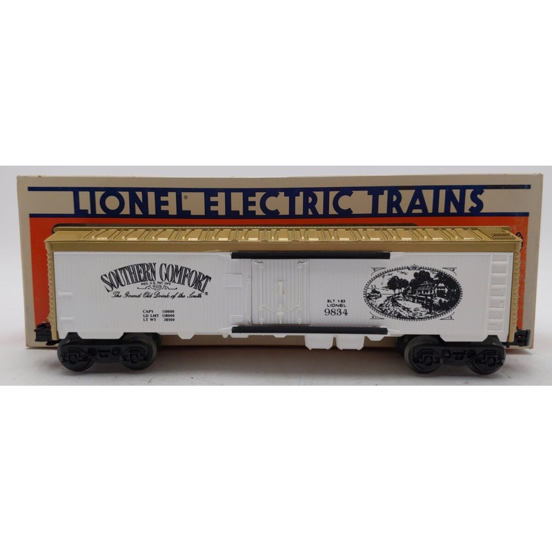 Lionel 6-9834 O Gauge Southern Comfort Billboard Reefer Car #9834 LN/Box