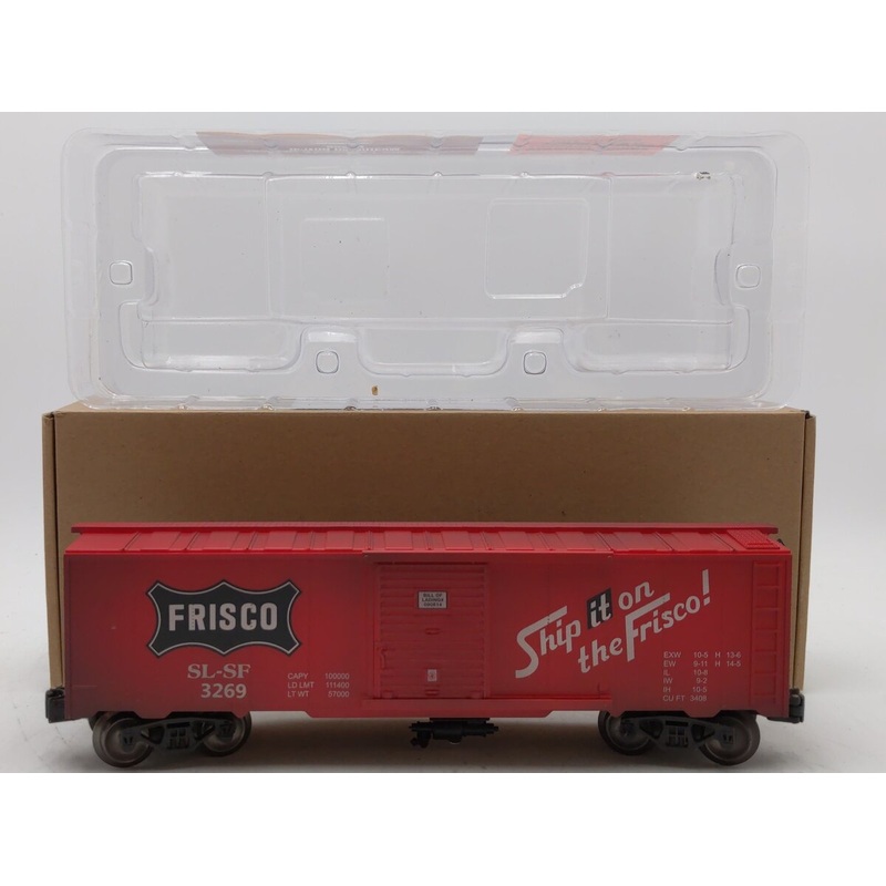 Menards 279-4416 O Scale Frisco Weathered Boxcar #3269 EX/Box