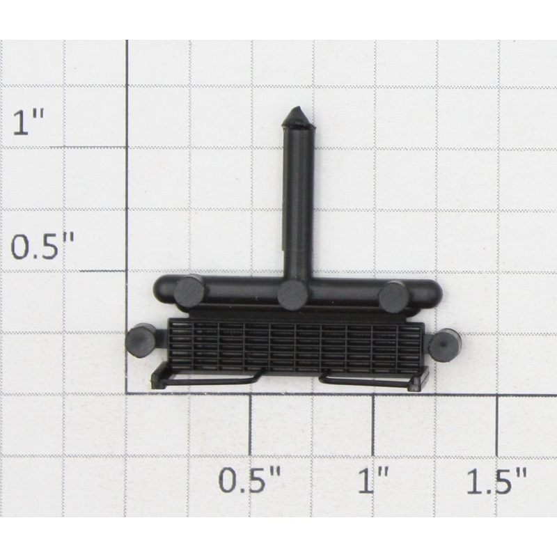 Roundhouse 13903 HO Plastic End Rail and Platform