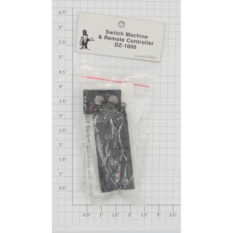 Z-Stuff DZ-1000-1 Turnout Track Switch Machine with Controller and Instructions