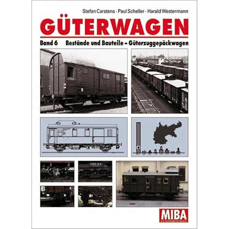 Gterwagen, Band 6 Hardcover Book By Stefan Carstens, Paul Scheller, Harald W… LN