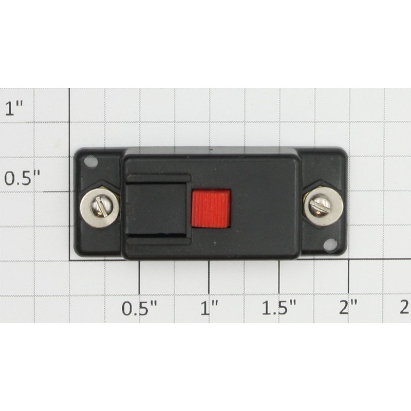 Lionel 190-25 O Gauge Red Pushbutton Control Switch