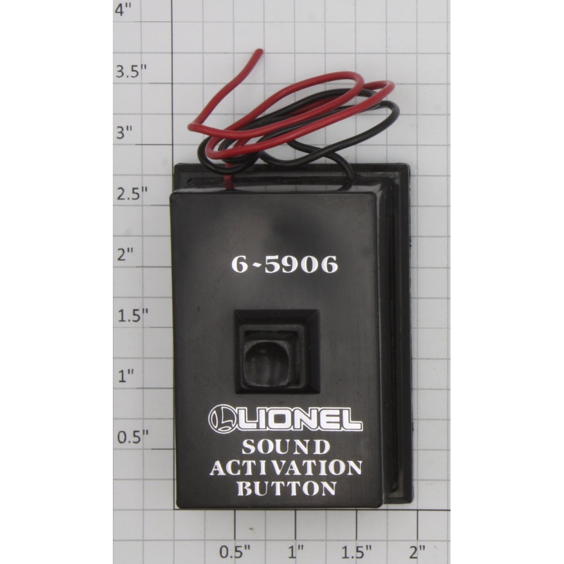 Lionel 6-5906 O Gauge Black Sound Activation Button