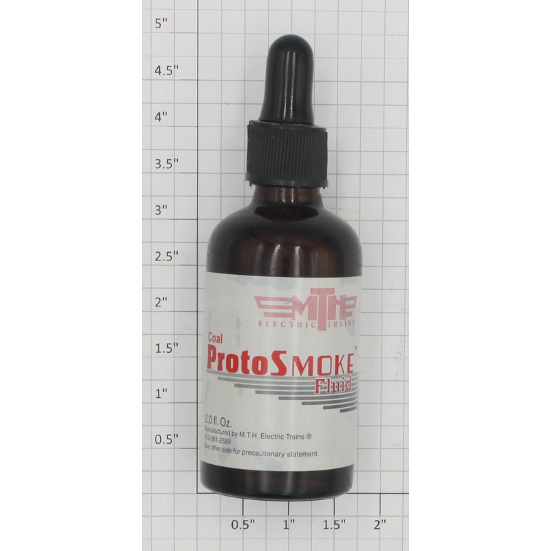 MTH 60-1051C ProtoSmoke Coal Scented Smoke – 2.0 Fluid Oz