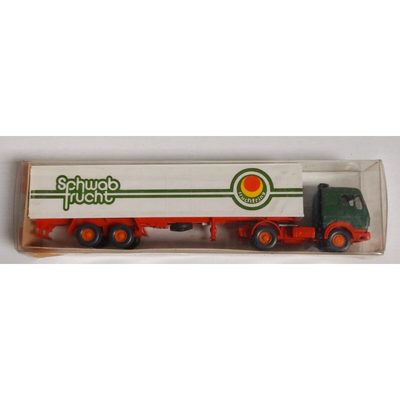 Wiking 542 HO Scale Sphawb Frucht MB 1626 Sattelzug Tractor Trailer
