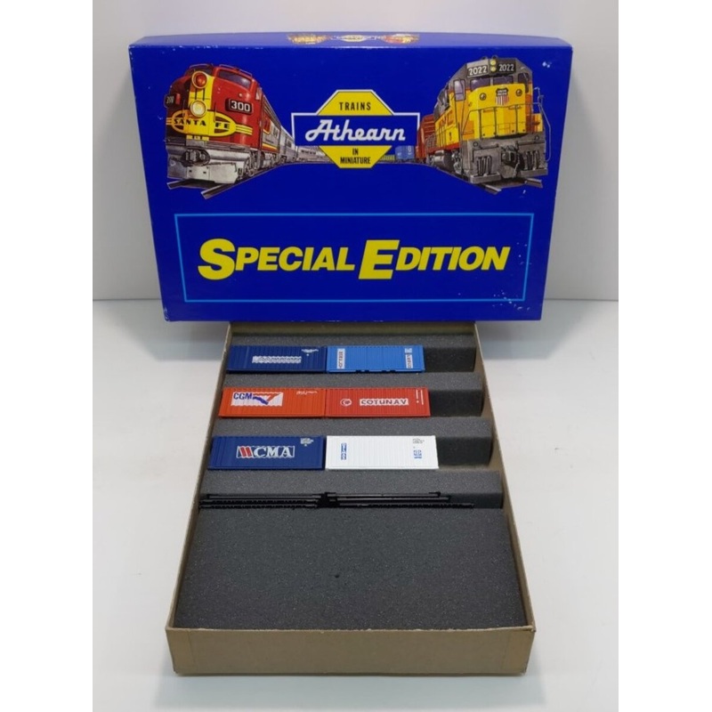 Athearn 2321 HO Container of the World II 20′ Containers (Box of 6) NIB