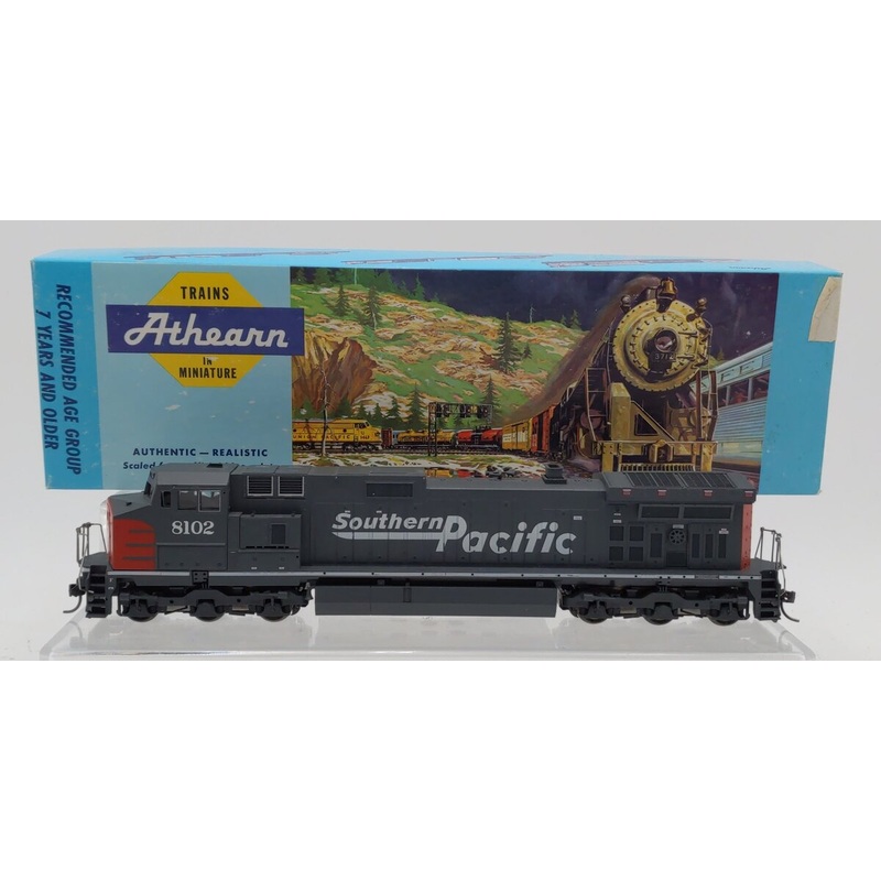 Athearn 4907 HO Scale Southern Pacific C44-9FW Power Diesel Engine #8102 VG/Box