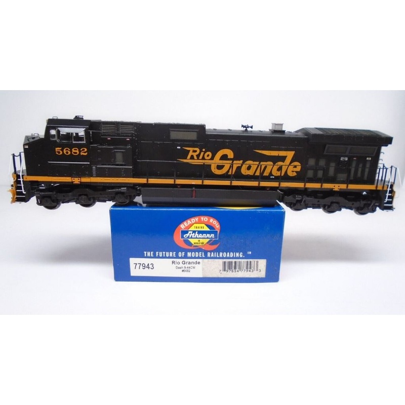 Athearn 77943 HO Scale Rio Grande C44-9W Diesel Locomotive NIB