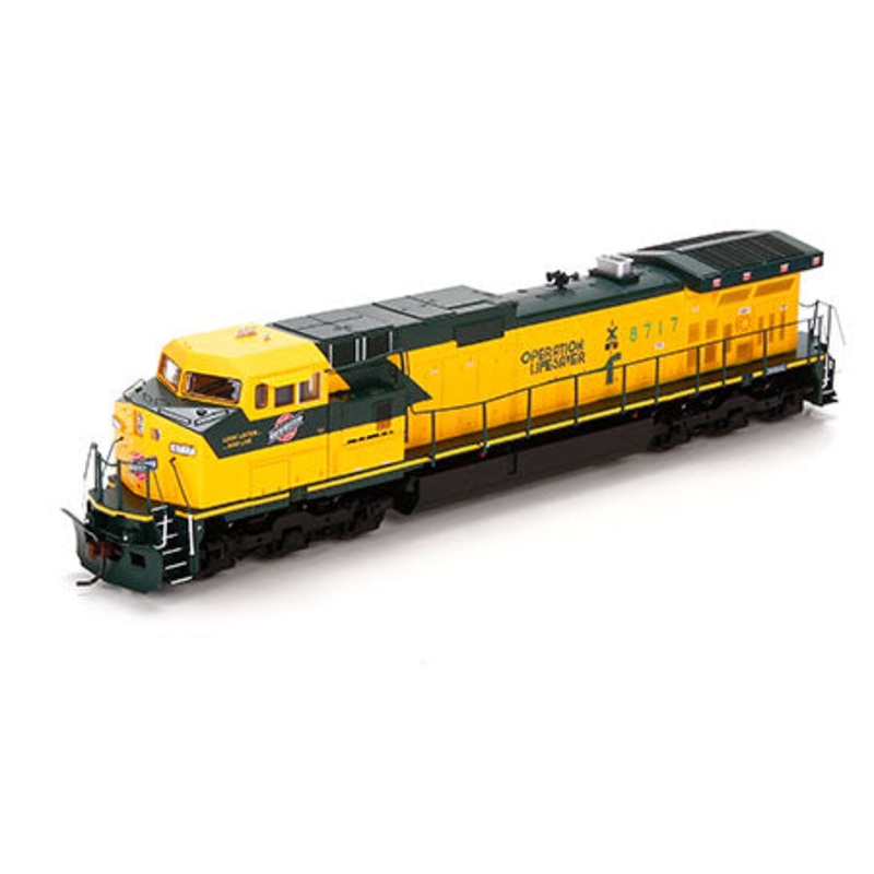 Athearn 77986 HO C&NW RTR Dash 9-44CW Locomotive #8717 NIB