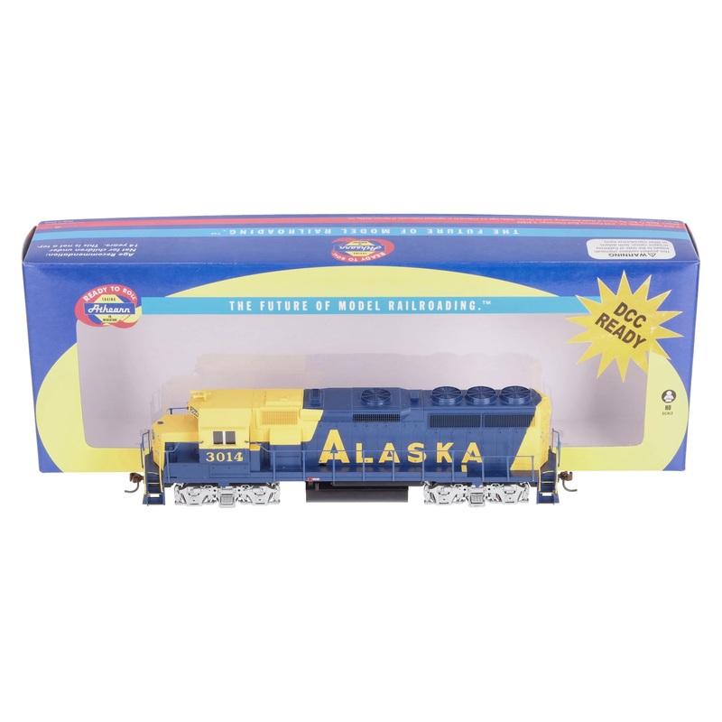 Athearn 89772 HO Alaska Railroad GP40-2 Locomotive #3014 MT/Box