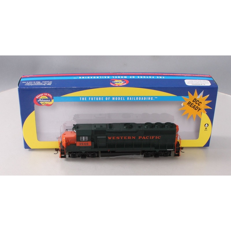 Athearn 89780 HO Scale Western Pacific RTR GP40-2 Locomotive  #3546L NIB